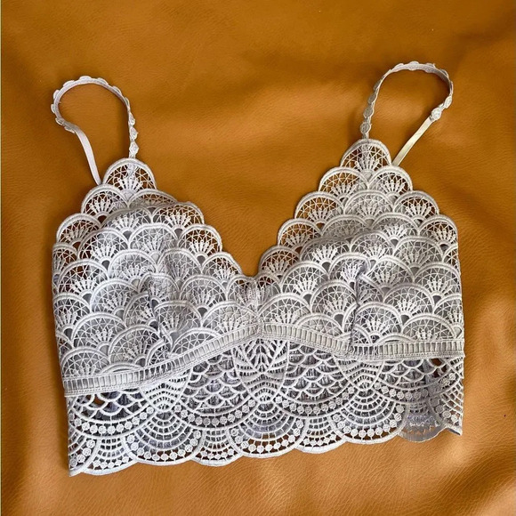 Free people Sunrise to Sunset lilac Lace Bralette - Picture 2 of 4